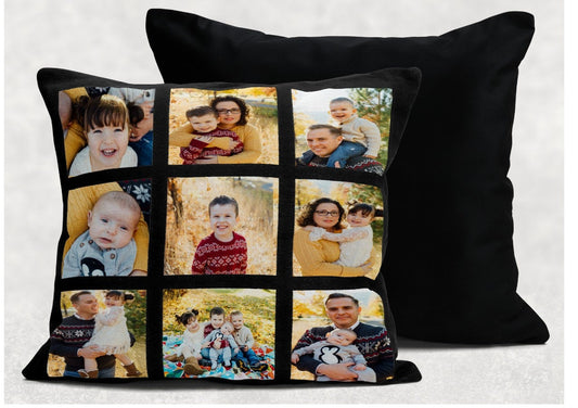 Photo pillow, personalized pillow, gift for mom, gift for grandma, photo gift, Personalized Pillow Cover, Custom Photo Pillowcase, decor