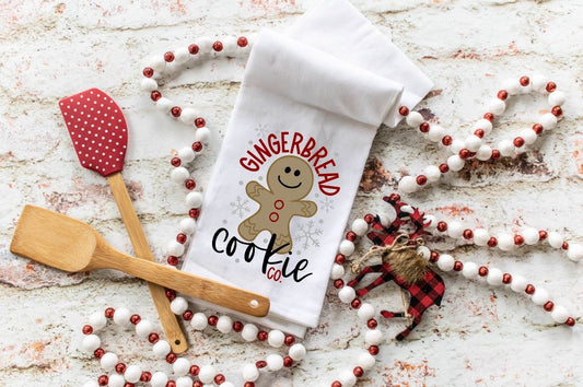 Christmas Kitchen towels- Gingerbread