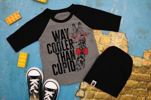 Way cooler than cupid valentines shirt