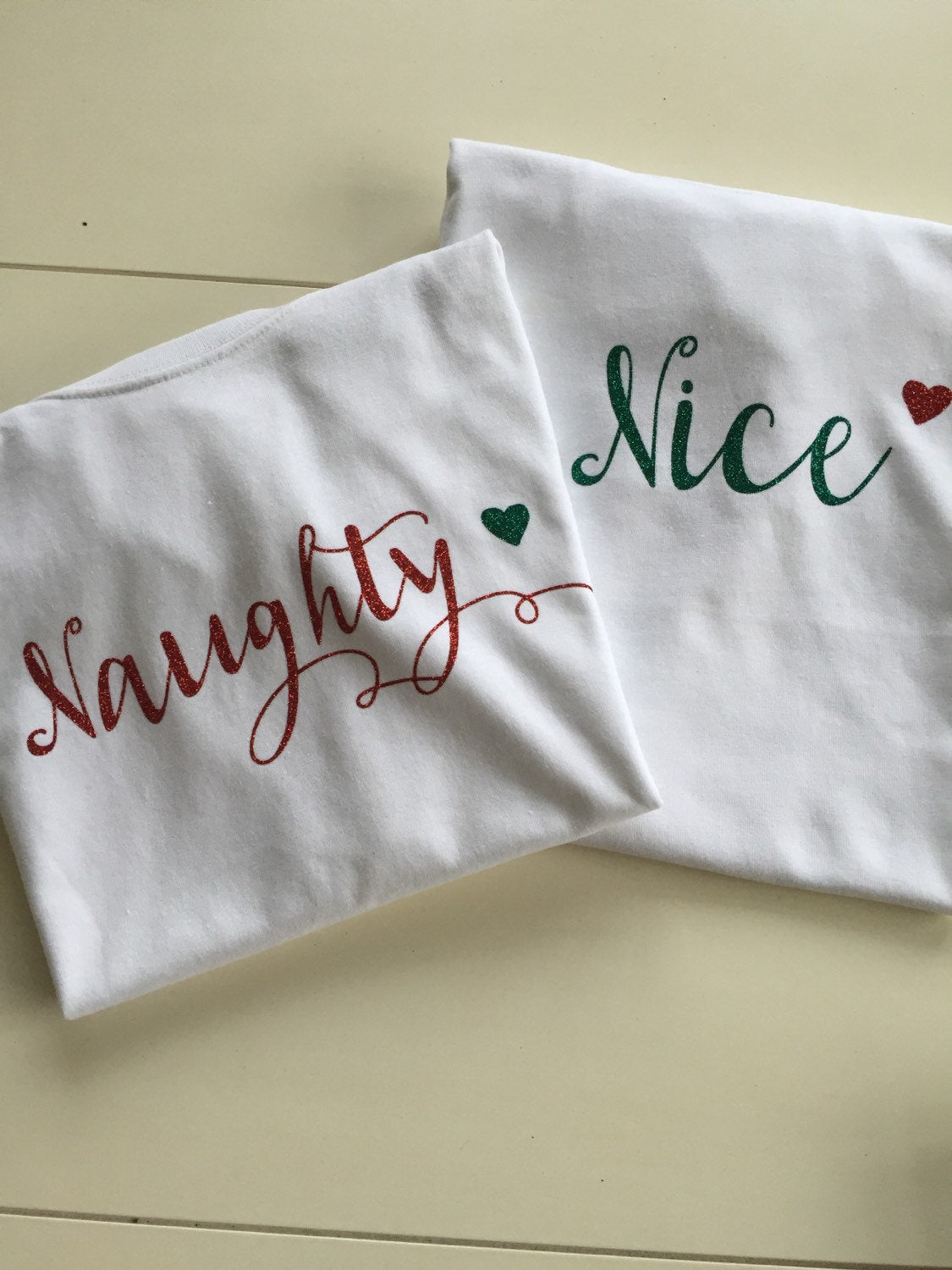 Womens Christmas shirts, Naughty and Nice shirt, matching christmas shirts, best friend shirts, holiday party shirts, funny christmas shirt