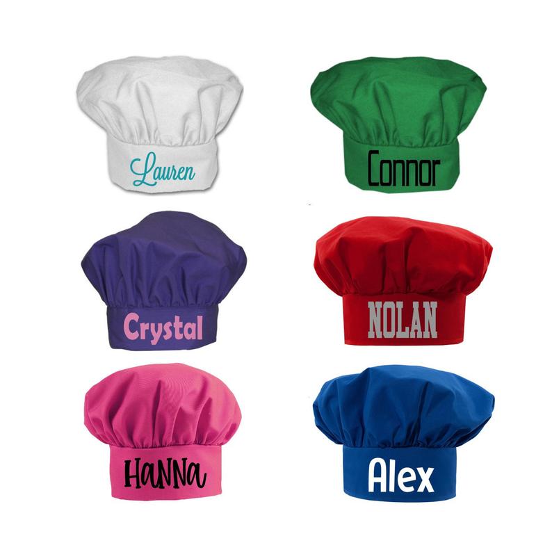 Personalized Kids Chef hat