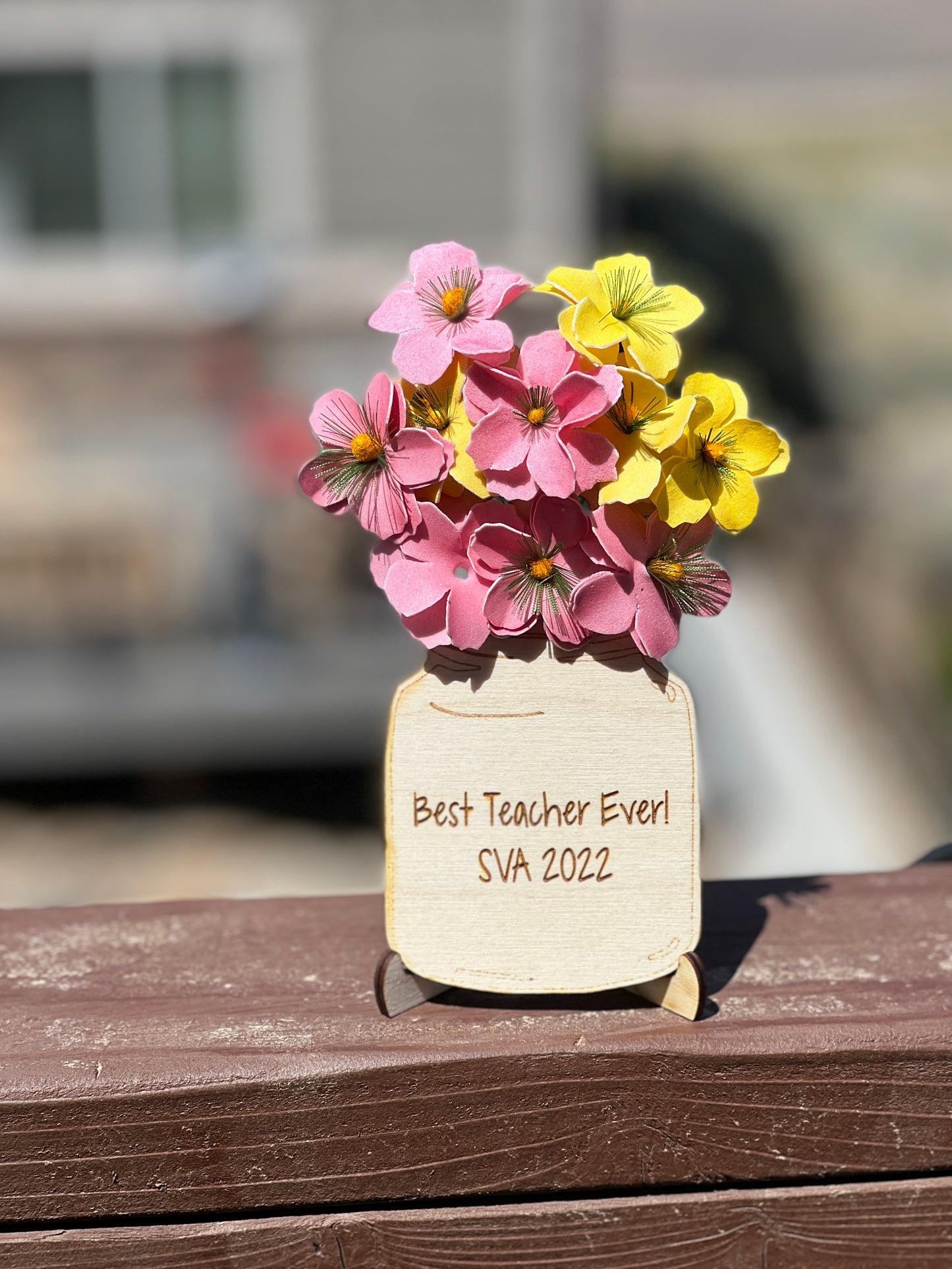 Mother’s Day custom flower holder