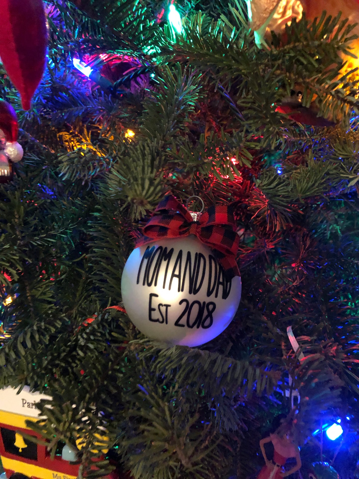 Personalized name ornament