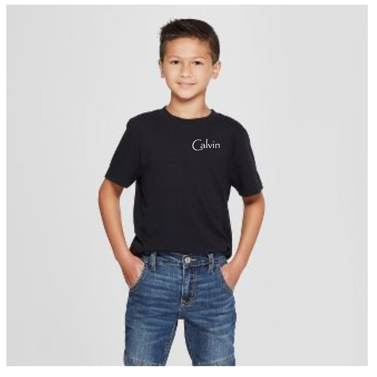 Seeds Academy Uniform-Boys/Girls Short sleeve tshirt (black)